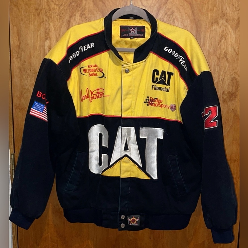 NASCAR CAT Racing Jacket